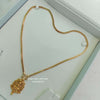 18 inch Micro Gold Plated Dollar Chain