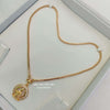 18 inch Micro Gold Plated Dollar Chain