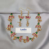 Lotus Necklace with Earrings