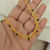 Green Ball Chain - Micro Gold Plated