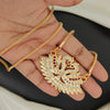 30 inch Micro Gold Plated Dollar Chain