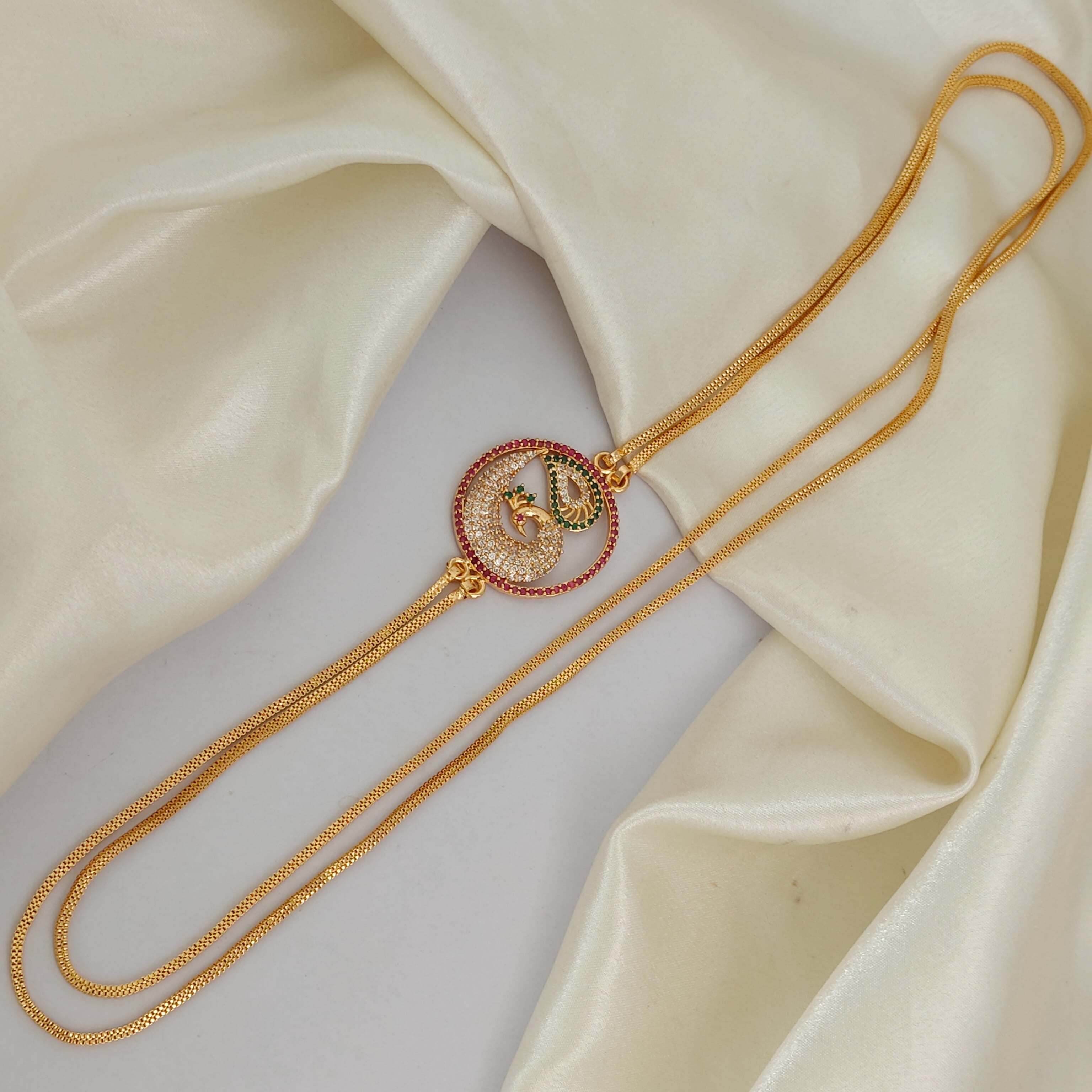 Mugappu Chain-24 inch Micro Gold Plated – Ladio