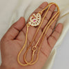 Mugappu Chain-24 inch Micro Gold Plated