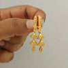 2 Layer Hook Jhumka-Micro Gold Plated