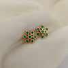 Impon Green Stud Earrings