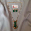 Elisa 5- Green Pearl Necklace Set