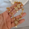 Peacock Among Blossom - Diamond Set
