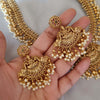 Lakshmi Guttapusalu Long Haaram with Earrings