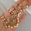 Pearl 2 Layer Haaram Set