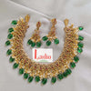 Green Bridal Necklace Set