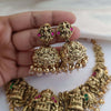 Kovil Kopuram- Real Gold Inspired Jadau