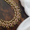 Mango Motif with Pearl Highlights