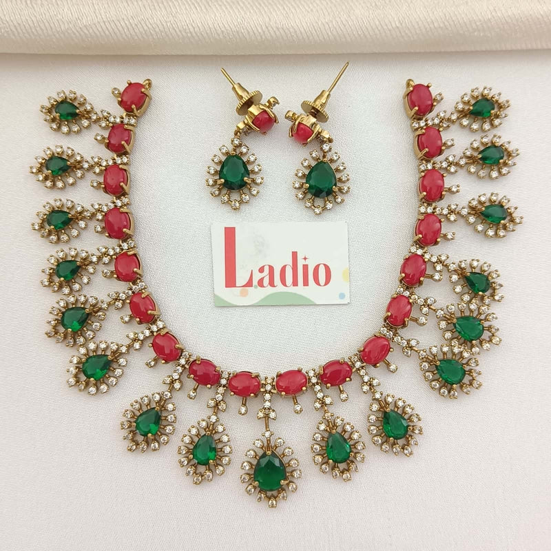 A Coral Jewel in an Emerald Green Nest