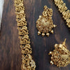 Bridal Lakshmi & Peacock Haaram Set