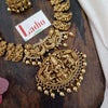 Bridal Lakshmi & Peacock Haaram Set