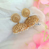 Gold Alike Pearl Drop Jhumka