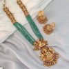 Green Beads Haaram Set