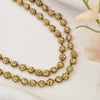 Real Gold inspired 2 Layer Haaram Set