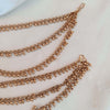 3 Layer Golden Beads- Earchain