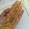 24 Ct Gold Look - Micro Gold Plated Lakshmi Long Haaram