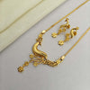 22 inch Micro Gold Plated Dollar Chain