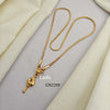 18 inch Micro Gold Plated Dollar Chain