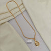 18 inch Micro Gold Plated Dollar Chain