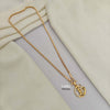 18 inch Micro Gold Plated Dollar Chain