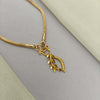18 inch Micro Gold Plated Dollar Chain