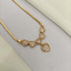 18 inch Micro Gold Plated Dollar Chain