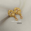 Graceful-Micro Gold Plated Earrings