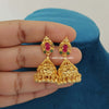 Iconic- Micro Gold Plated Jhumki Earrings