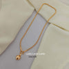 18 inch Micro Gold Plated Dollar Chain