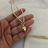 18 inch Micro Gold Plated Dollar Chain