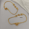 Anklet - One Gram Micro Gold Plated