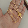 18 inch Micro Gold Plated Dollar Chain