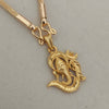18 inch Micro Gold Plated Dollar Chain