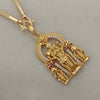 18 inch Micro Gold Plated Dollar Chain
