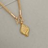 18 inch Micro Gold Plated Dollar Chain