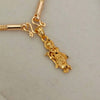 18 inch Micro Gold Plated Dollar Chain