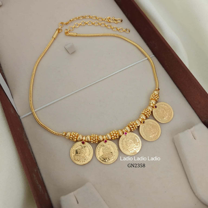 5 Lakshmi Coins – One Gram Micro Gold Plated