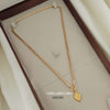 18 inch Micro Gold Plated Dollar Chain