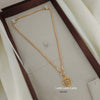 18 inch Micro Gold plated Dollar Chain