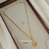 18 inch Micro Gold Plated Dollar chain