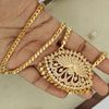 24 inch Micro Gold Plated Dollar Chain
