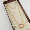 24 inch Micro Gold Plated Dollar Chain