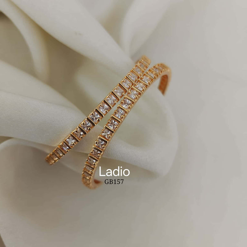 American Diamond Bangles (Size 2.6)