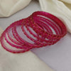 Set of 10 Glass Bangles (Size 2.4)