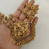 Lakshmi in Ball pattern Haaram-1