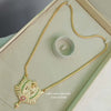 24 inch Micro Gold Plated Dollar Chain